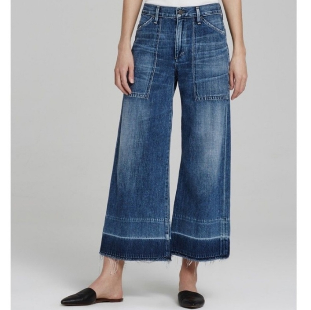 COH Citizens of Humanity Melanie Crop Blue Jean in Retro Size 29